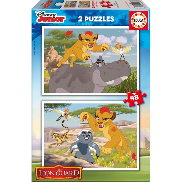 Educa (17168) - "The Lion Guard" - 48 pieces puzzle
