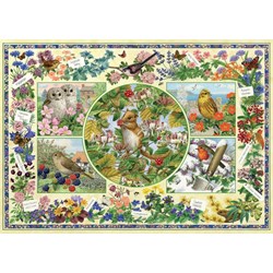 Falcon (11131) - Sarah Adams: "The Country Garden" - 1000 pieces puzzle