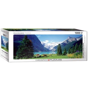 Eurographics (6010-1456) - "Lake Louise, Canadian Rockies" - 1000 pieces puzzle