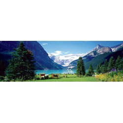 Eurographics (6010-1456) - "Lake Louise, Canadian Rockies" - 1000 pieces puzzle