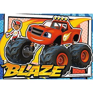 Trefl (34267) - "Blaze and the Monster Machines" - 35 48 54 70 pieces puzzle