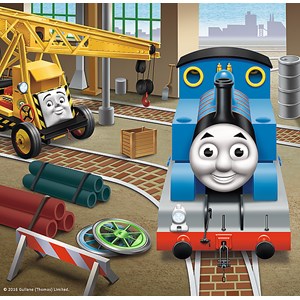 Trefl (34821) - "Thomas & Friends" - 20 36 50 pieces puzzle
