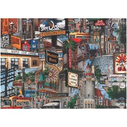 Ravensburger (19685) - "Toronto" - 1000 pieces puzzle