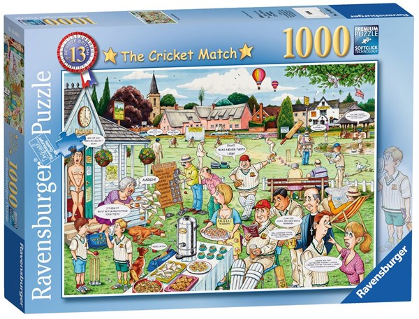 Ravensburger (19469) - "The Cricket Match" - 1000 pieces puzzle