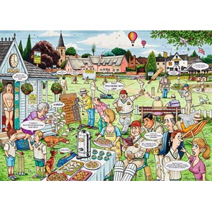 Ravensburger (19469) - "The Cricket Match" - 1000 pieces puzzle