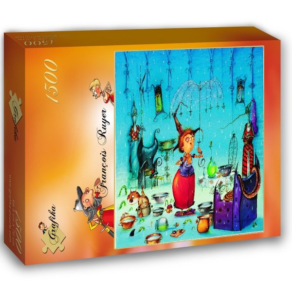 Grafika (02148) - François Ruyer: "The Witch" - 1500 pieces puzzle