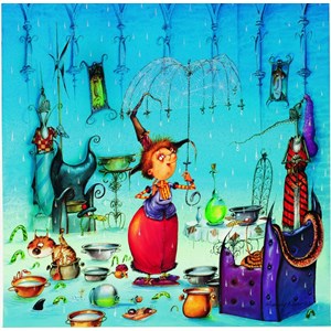 Grafika (02148) - François Ruyer: "The Witch" - 1500 pieces puzzle