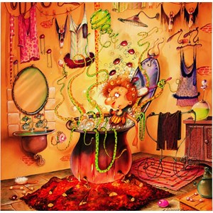 Grafika (02149) - François Ruyer: "The Witch" - 1500 pieces puzzle