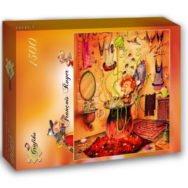 Grafika (02149) - François Ruyer: "The Witch" - 1500 pieces puzzle