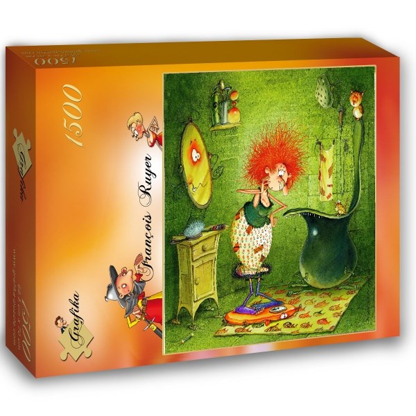 Grafika (02163) - François Ruyer: "Witch" - 1500 pieces puzzle