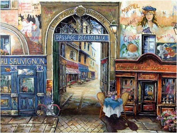Ravensburger (16241) - "Passage to Paris" - 1500 pieces puzzle