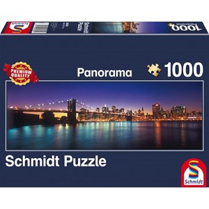 Schmidt Spiele (58282) - "New York" - 1000 pieces puzzle