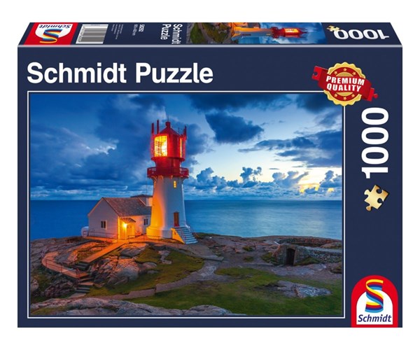 Schmidt Spiele (58292) - "Lighthouse" - 1000 pieces puzzle