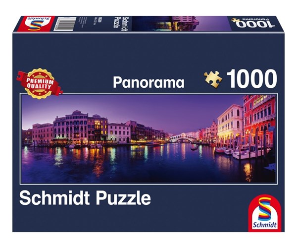 Schmidt Spiele (58299) - "Canal Grande, Venice" - 1000 pieces puzzle