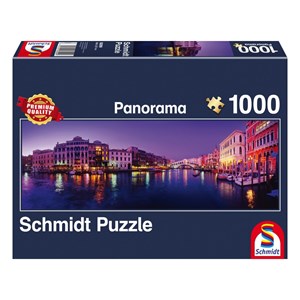 Schmidt Spiele (58299) - "Canal Grande, Venice" - 1000 pieces puzzle