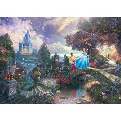 Schmidt Spiele (59472) - Thomas Kinkade: "Cinderella" - 1000 pieces puzzle