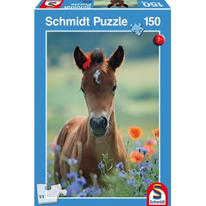 Schmidt Spiele (56196) - "My Dear Foal" - 150 pieces puzzle