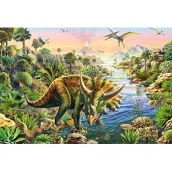 Schmidt Spiele (56202) - "Dinosaurs" - 48 pieces puzzle