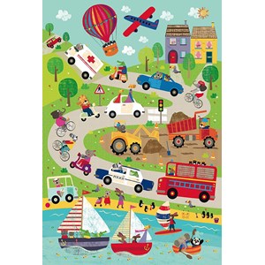 Schmidt Spiele (56219) - "World of Vehicles" - 24 pieces puzzle