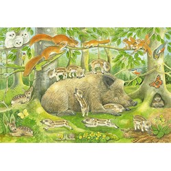 Schmidt Spiele (56222) - "Animal Families" - 48 pieces puzzle
