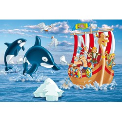 Schmidt Spiele (56224) - "Viking" - 48 pieces puzzle