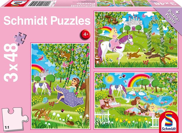 Schmidt Spiele (56225) - "Princess" - 48 pieces puzzle