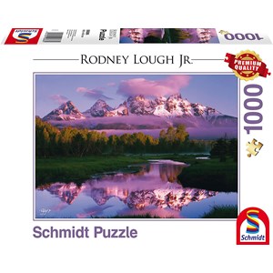 Schmidt Spiele (59386) - Rodney Lough Jr.: "Day Dreaming, The Grand Teton National Park, Wyoming" - 1000 pieces puzzle
