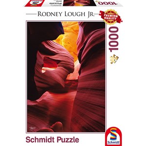 Schmidt Spiele (59389) - Rodney Lough Jr.: "Angels Among, Navajo Indian Tribal Reservation, Arizona" - 1000 pieces puzzle