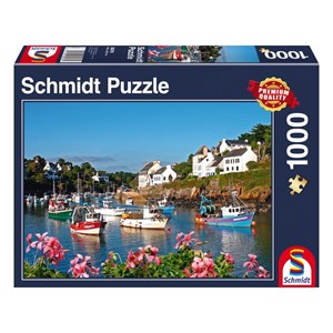 Schmidt Spiele (58276) - "Summer on the water" - 1000 pieces puzzle