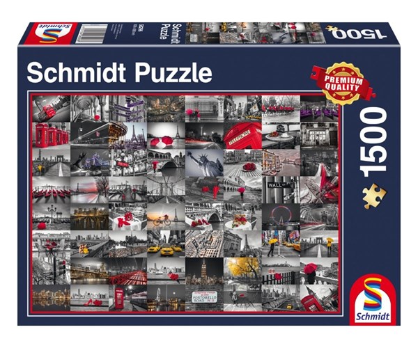 Schmidt Spiele (58296) - "Cityscapes" - 1500 pieces puzzle