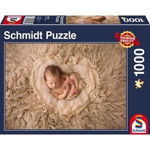Schmidt Spiele (58300) - "Little Heart" - 1000 pieces puzzle