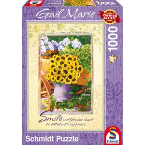 Schmidt Spiele (59390) - Gail Marie: "Smile" - 1000 pieces puzzle