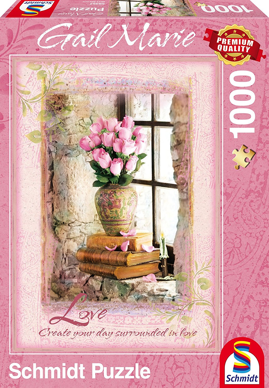 For My Heart Is 1000 pcs jigsaw puzzle Love Schmidt 58113 