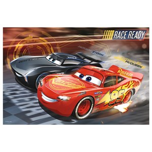 Trefl (17297) - "Cars 3" - 60 pieces puzzle