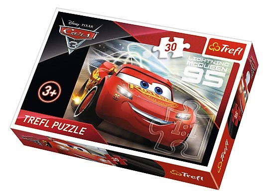 Trefl (18215) - "Cars 3" - 30 pieces puzzle