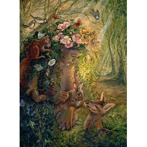Grafika Kids (01597) - Josephine Wall: "The Wood Nymph" - 300 pieces puzzle