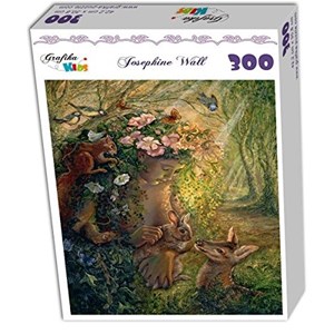 Grafika Kids (01597) - Josephine Wall: "The Wood Nymph" - 300 pieces puzzle