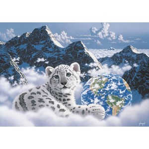Grafika (02393) - Schim Schimmel, William Schimmel: "Bed of Clouds" - 1000 pieces puzzle