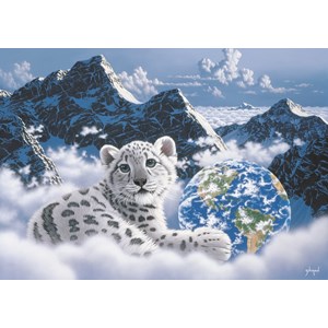 Grafika (T-00387) - Schim Schimmel, William Schimmel: "Bed of Clouds" - 2000 pieces puzzle