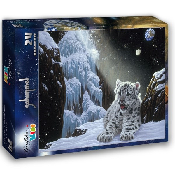 Grafika Kids (01687) - Schim Schimmel: "Ice House" - 24 pieces puzzle