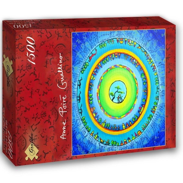 Grafika (02441) - Anne Poire, Patrick Guallino: "Nuage" - 1500 pieces puzzle