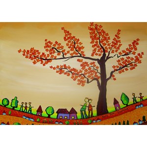 Grafika (02465) - Anne Poire, Patrick Guallino: "Paisible" - 1000 pieces puzzle