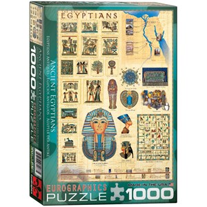 Eurographics (6000-0083) - "Ancient Egyptians" - 1000 pieces puzzle