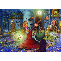 Grafika (T-00482) - François Ruyer: "Witch" - 2000 pieces puzzle