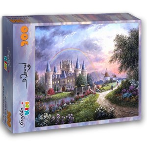 Grafika Kids (01840) - Dennis Lewan: "Inverary Castle" - 300 pieces puzzle