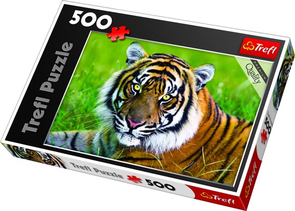 Trefl (371925) - "Tiger" - 500 pieces puzzle