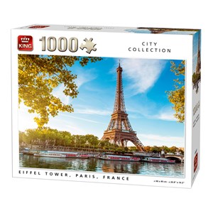 King International (05661) - "Eiffel Tower" - 1000 pieces puzzle