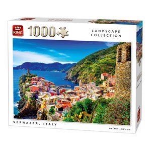 King International (05665) - "Vernazza, Italy" - 1000 pieces puzzle