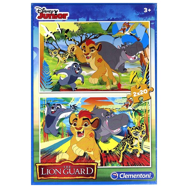 Clementoni (07025) - "The Lion Guard" - 20 pieces puzzle