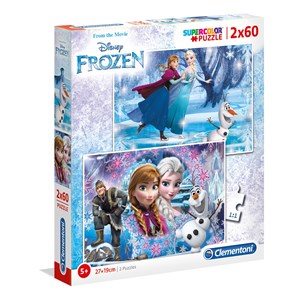 Clementoni (07119) - "Frozen" - 60 pieces puzzle